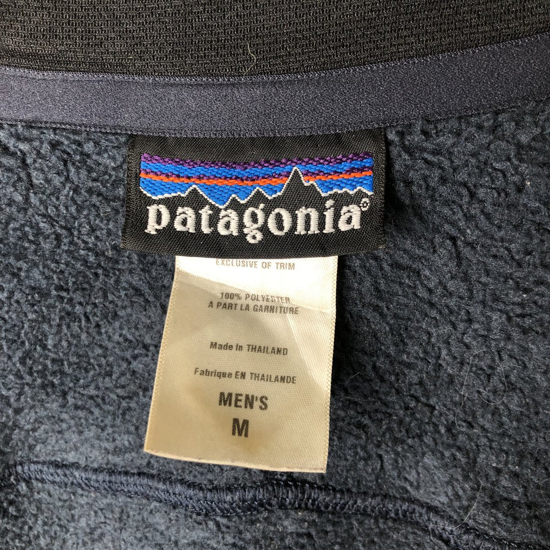 2000'S Patagonia Better Sweater Jacket 25525S0 Fleece Jacket, Men's Medium polyester navy blue type Vintage Second Hand