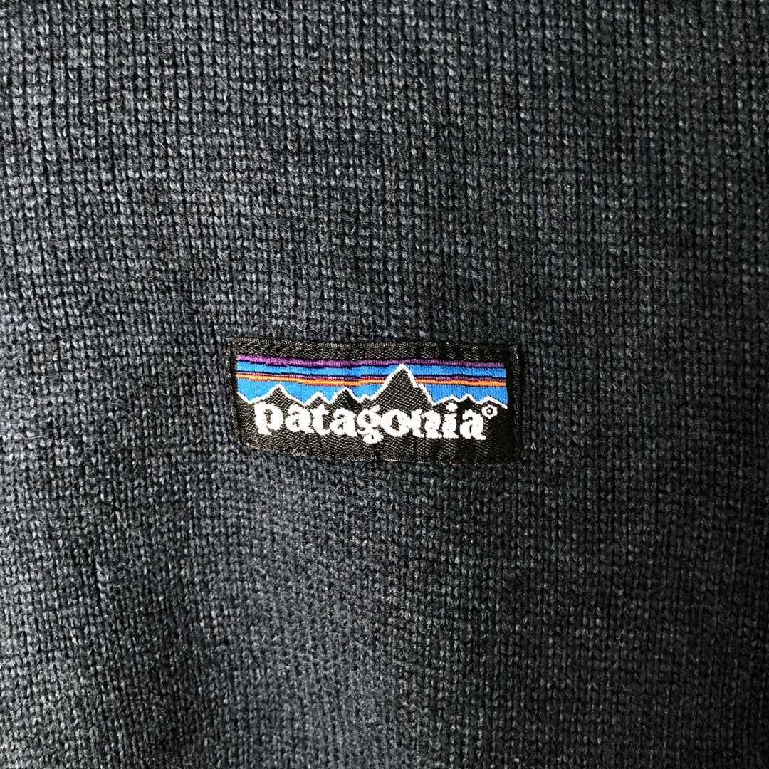2000'S Patagonia Better Sweater Jacket 25525S0 Fleece Jacket, Men's Medium polyester navy blue type Vintage Second Hand
