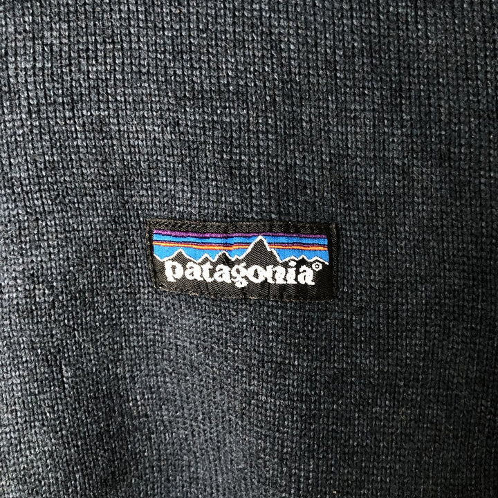 2000'S Patagonia Better Sweater Jacket 25525S0 Fleece Jacket, Men's Medium polyester navy blue type Vintage Second Hand