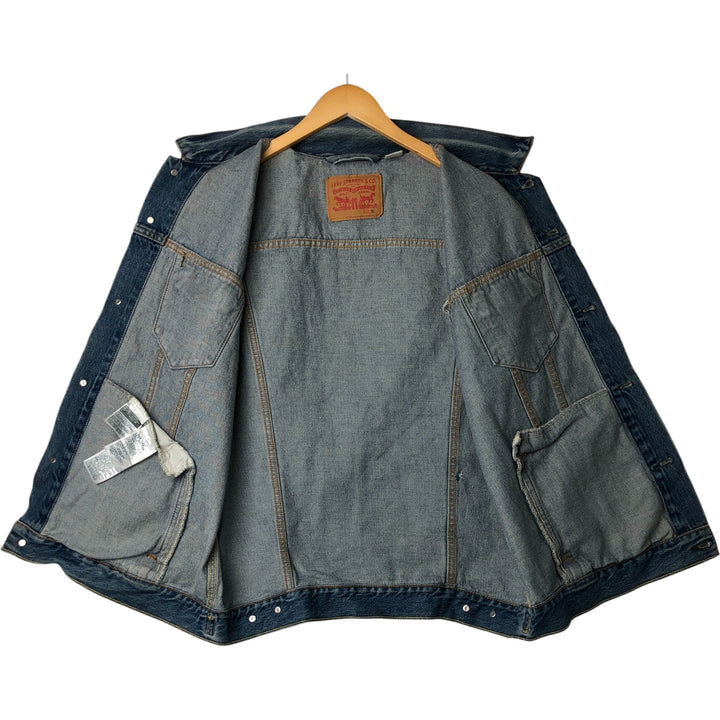 Levi's Painted Cut-Off Denim Vest, Men's Size XL cotton blue type Vintage Second Hand