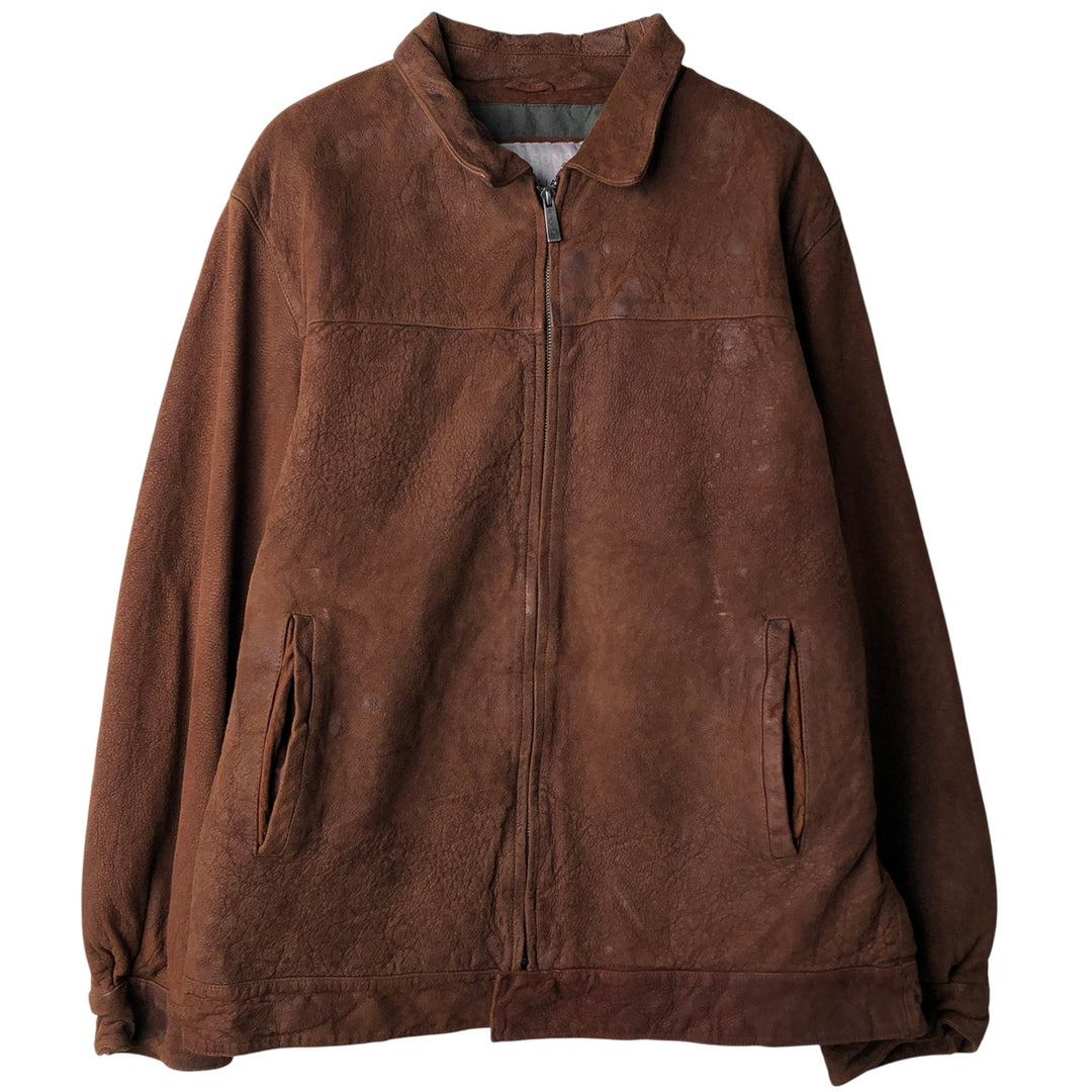 Wilsons Leather M. Julian Leather Jacket, Men's Size XL genuine leather brown type Vintage Second Hand