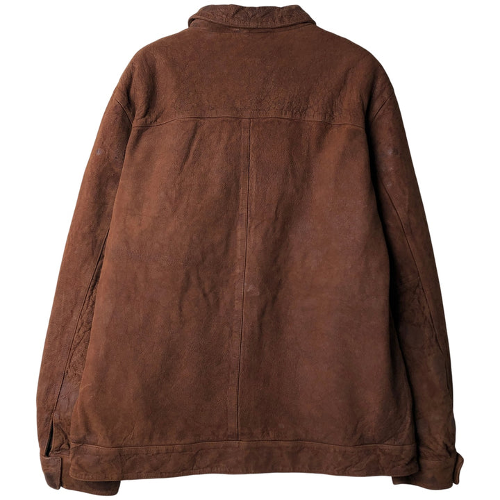 Wilsons Leather M. Julian Leather Jacket, Men's Size XL genuine leather brown type Vintage Second Hand