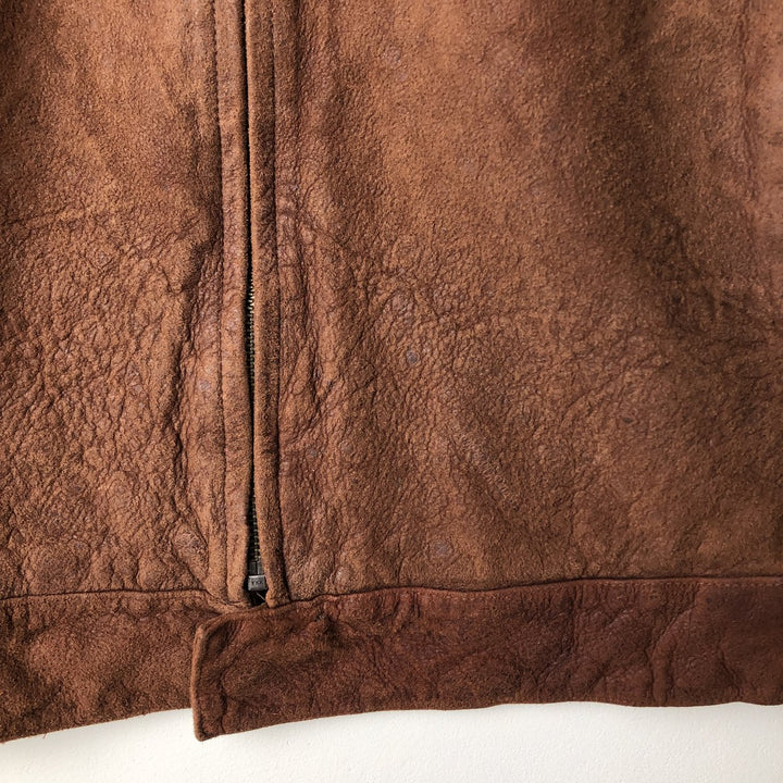 Wilsons Leather M. Julian Leather Jacket, Men's Size XL genuine leather brown type Vintage Second Hand