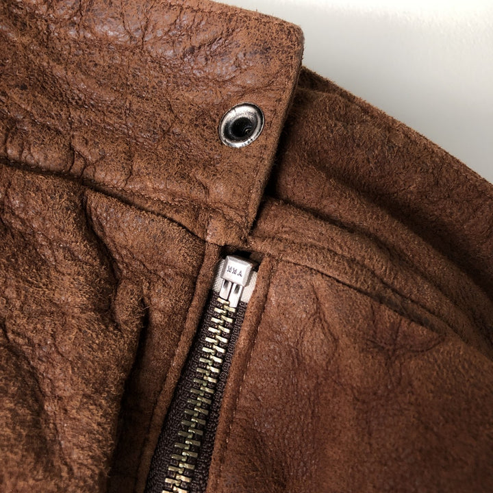 Wilsons Leather M. Julian Leather Jacket, Men's Size XL genuine leather brown type Vintage Second Hand