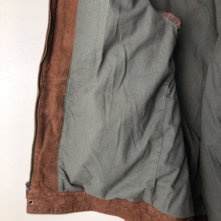 Wilsons Leather M. Julian Leather Jacket, Men's Size XL genuine leather brown type Vintage Second Hand