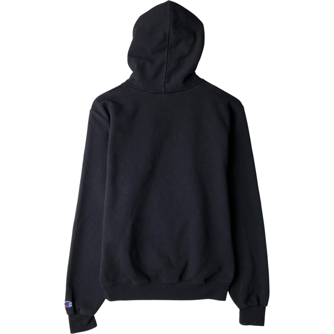 Champion Authentic Athletics Wear College Pullover Hoodie, Men's Size Small cotton black type Vintage Second Hand
