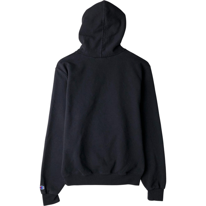 Champion Authentic Athletics Wear College Pullover Hoodie, Men's Size Small cotton black type Vintage Second Hand