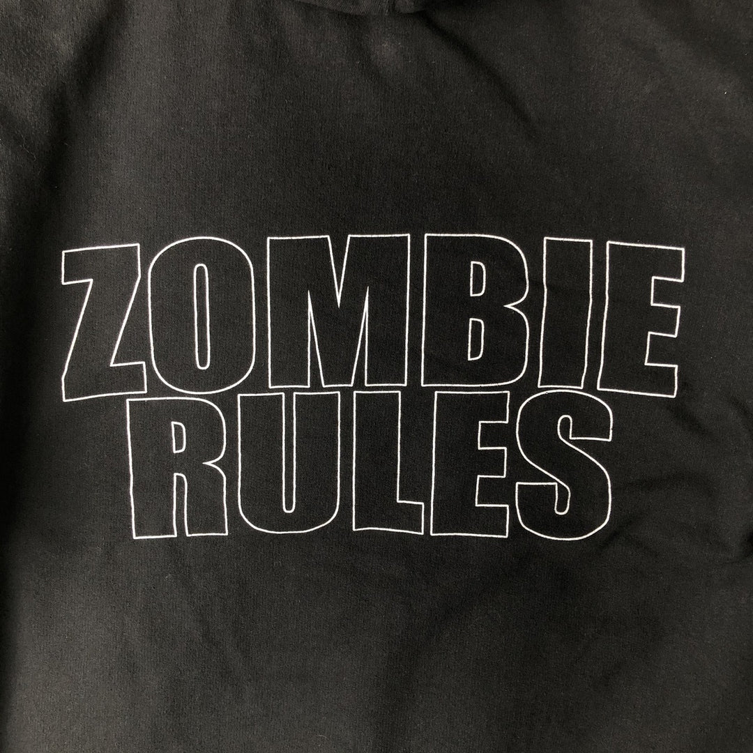 Independent Trading Company Rob Zombie Band Sweatshirt Full Zip Hoodie, Men's Size L cotton black type Vintage Second Hand