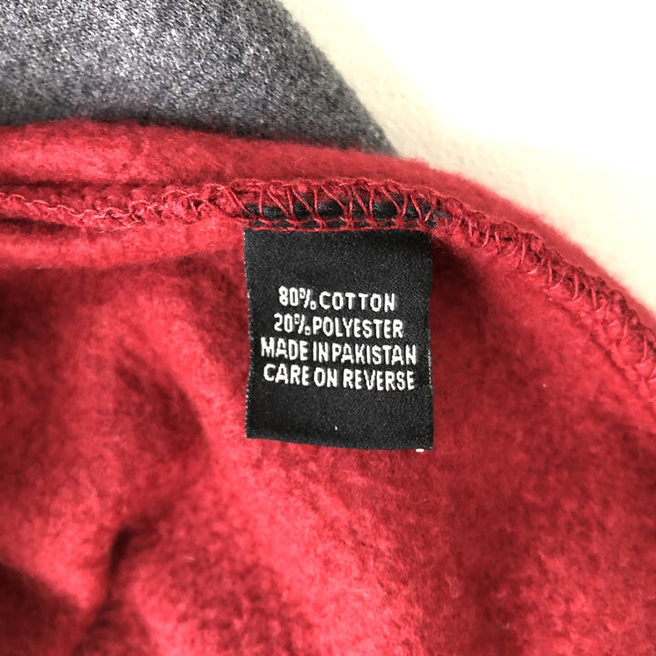 Ralph Lauren POLO by Ralph Lauren Two-Tone Full-Zip Hoodie, Men's XL cotton red type Vintage Second Hand