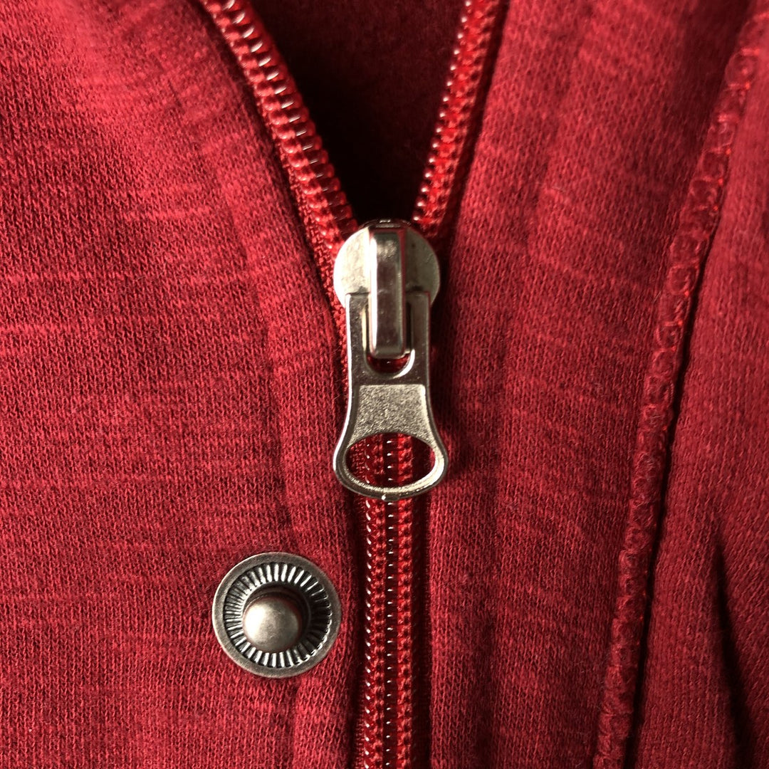 Ralph Lauren POLO by Ralph Lauren Two-Tone Full-Zip Hoodie, Men's XL cotton red type Vintage Second Hand