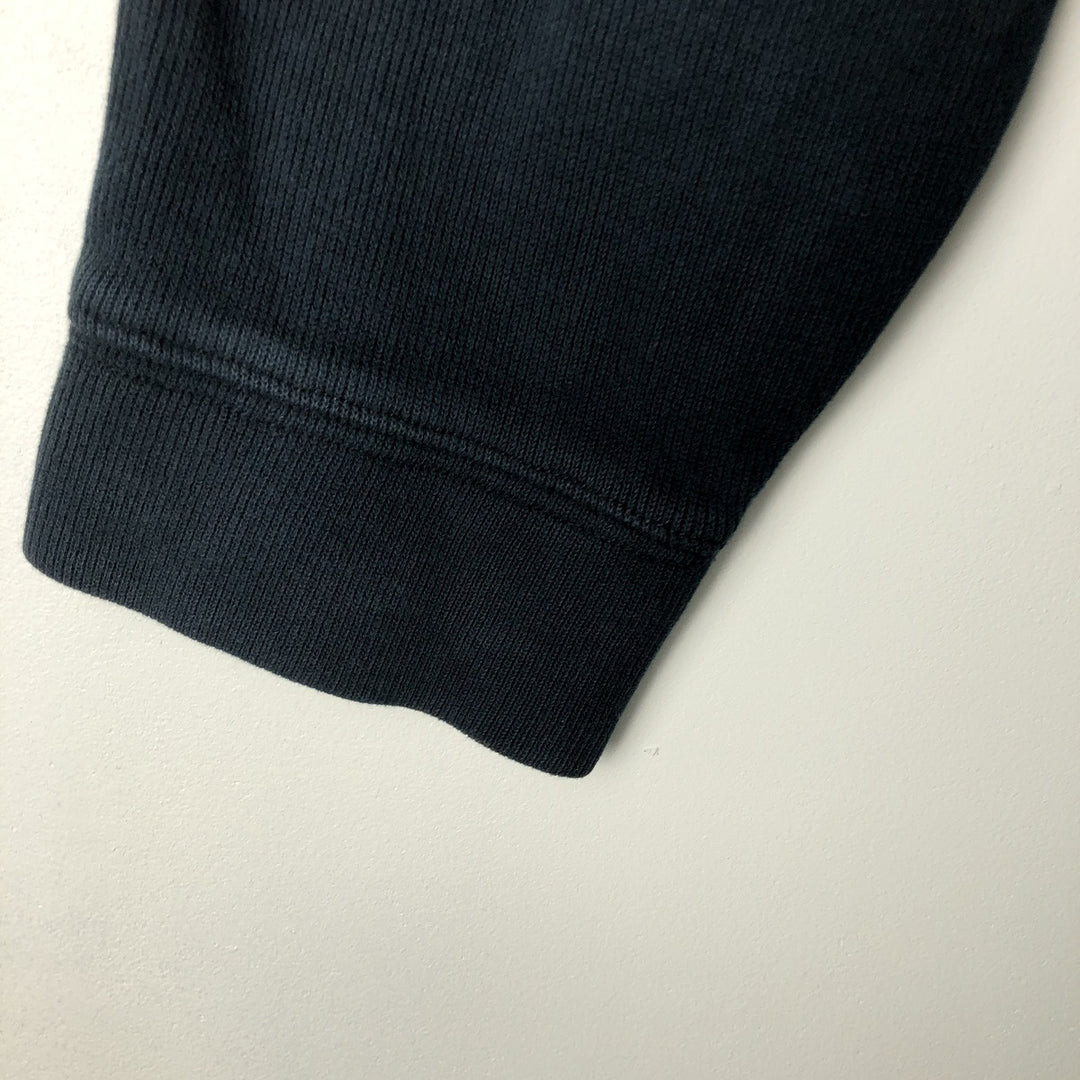 Ralph Lauren POLO by Ralph Lauren full zip sweatshirt, men's size L cotton navy blue type Vintage Second Hand