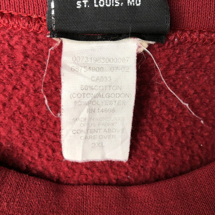 2000'S Harley-Davidson Advertising Sweatshirt, Men's XXL cotton red type Vintage Second Hand