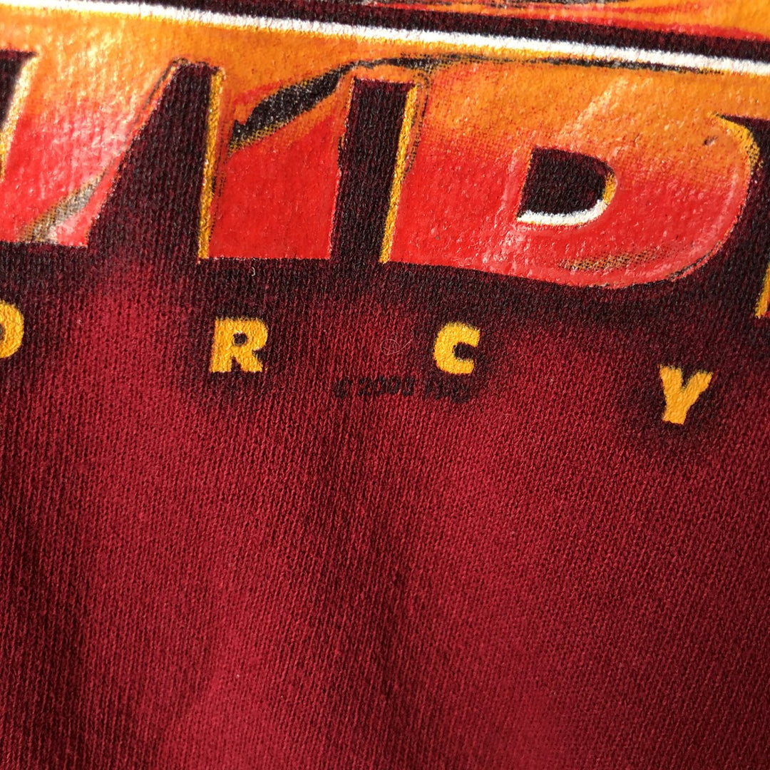 2000'S Harley-Davidson Advertising Sweatshirt, Men's XXL cotton red type Vintage Second Hand