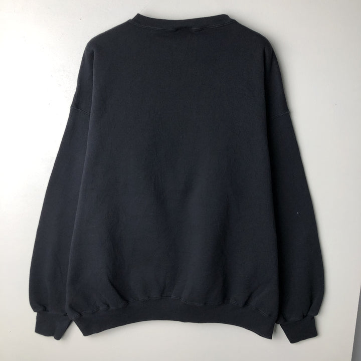 90'S Planet Hollywood Advertising Sweatshirt, Made in USA, Men's XL, Vintage cotton black type Vintage Second Hand