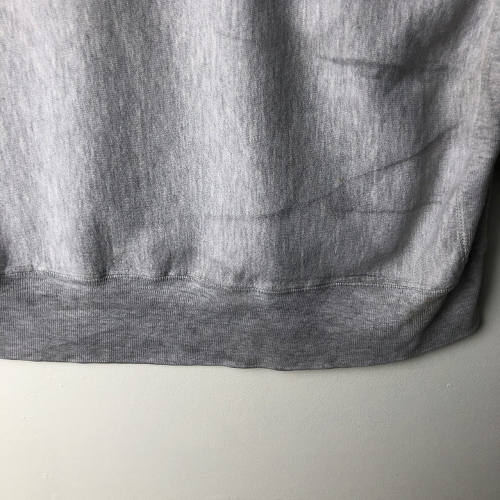80'S Champion Reverse Weave Tricot Tag College Sweatshirt, Made in USA, Men's XL cotton white type Vintage Second Hand