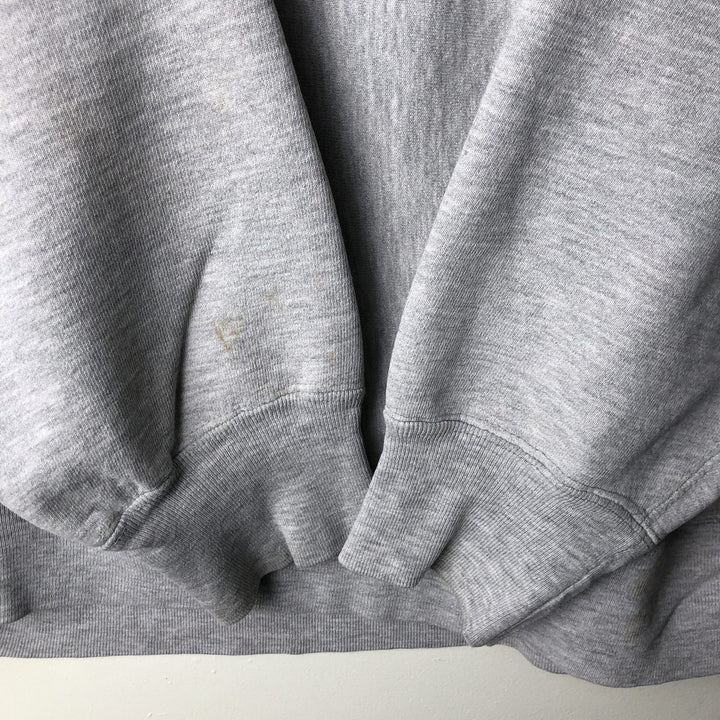 80'S Champion Reverse Weave Tricot Tag College Sweatshirt, Made in USA, Men's XL cotton white type Vintage Second Hand