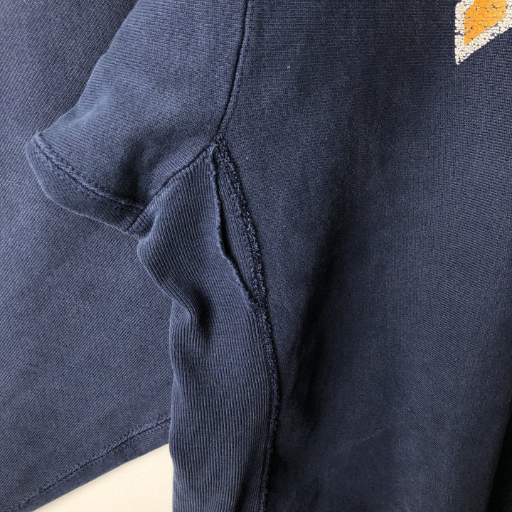 Vintage 90'S Champion Reverse Weave College Sweatshirt, Made in USA, Men's XXL cotton navy blue type Vintage Second Hand