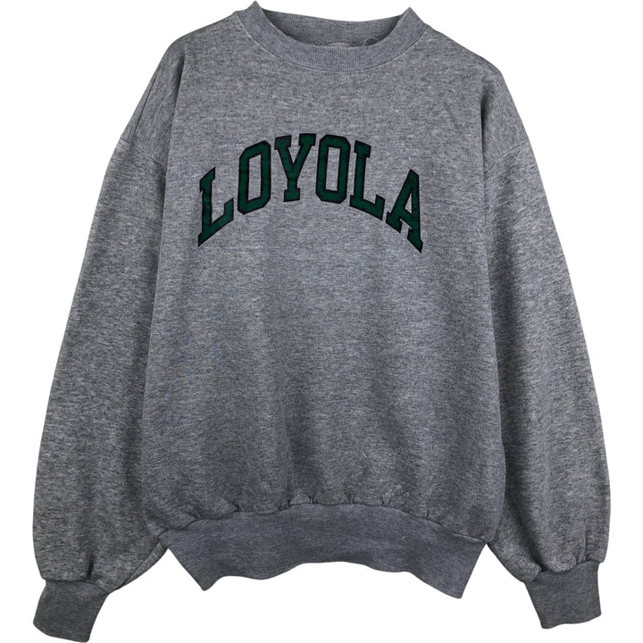Vintage 1980'S Champion college sweatshirt, made in the USA, men's size XXL unclear gray type Vintage Second Hand
