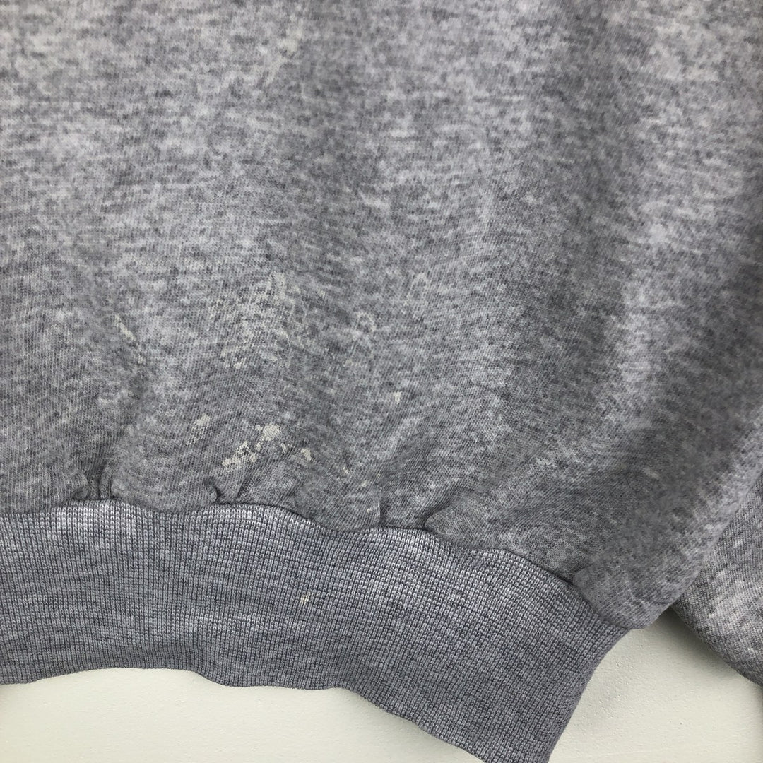 Vintage 1980'S Champion college sweatshirt, made in the USA, men's size XXL unclear gray type Vintage Second Hand