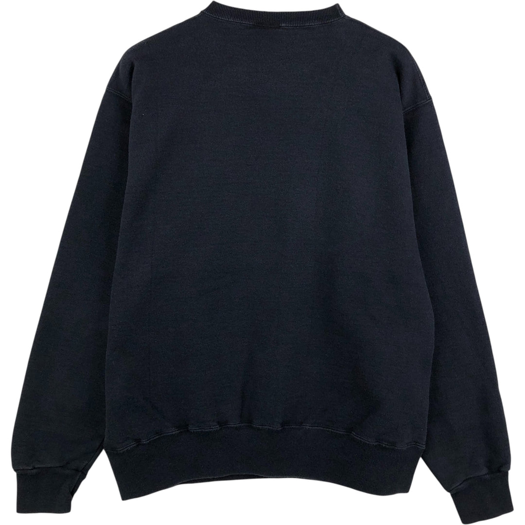 90'S Champion College Sweatshirt, Men's L Size Vintage cotton black type Vintage Second Hand