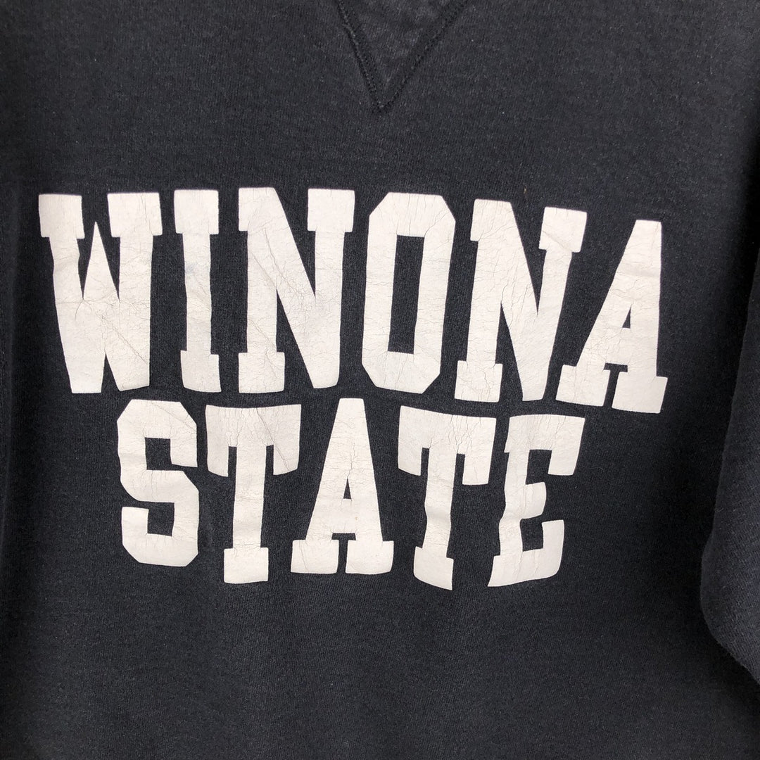90'S Champion College Sweatshirt, Men's L Size Vintage cotton black type Vintage Second Hand