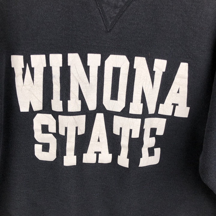 90'S Champion College Sweatshirt, Men's L Size Vintage cotton black type Vintage Second Hand
