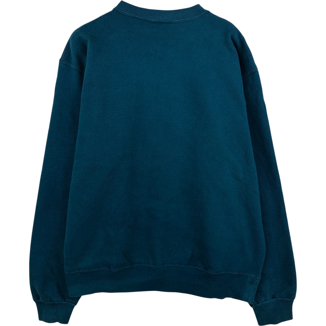 90'S Champion Men's College Sweatshirt, Size XXL, Vintage cotton green type Vintage Second Hand