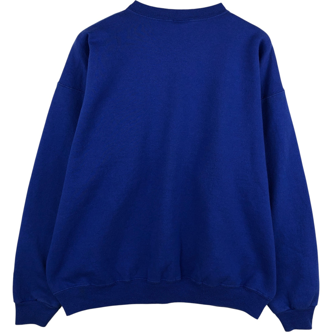 Vintage 90'S Champion Authentic Athletic Apparel college sweatshirt, size L, men's cotton blue type Vintage Second Hand