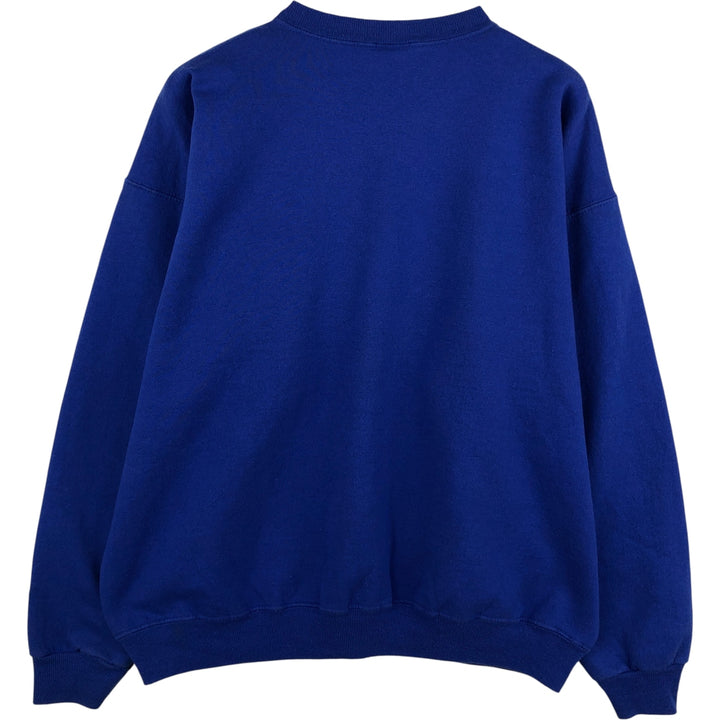 Vintage 90'S Champion Authentic Athletic Apparel college sweatshirt, size L, men's cotton blue type Vintage Second Hand
