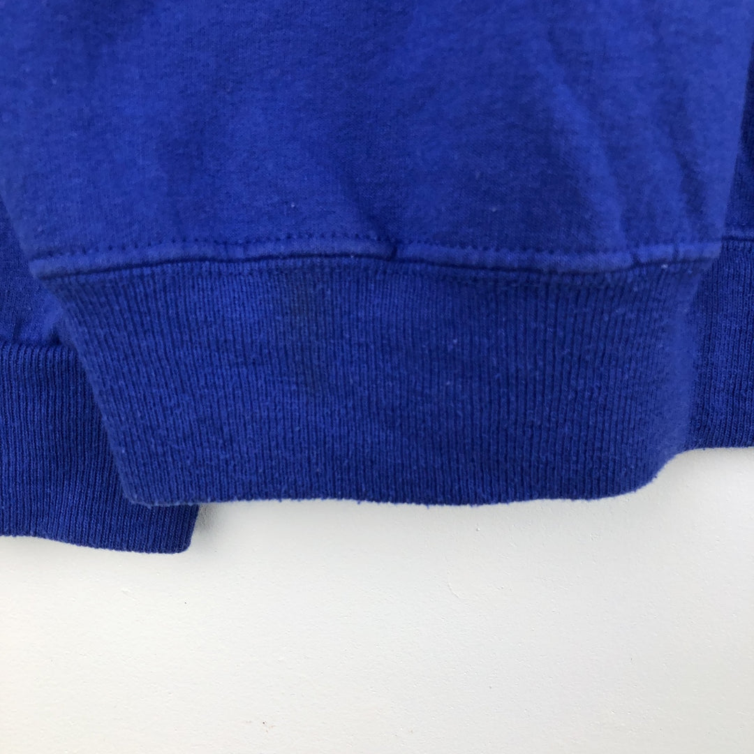 Vintage 90'S Champion Authentic Athletic Apparel college sweatshirt, size L, men's cotton blue type Vintage Second Hand