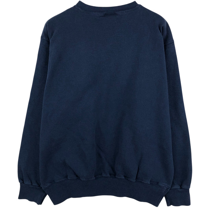 90'S Champion Authentic Athletic Apparel University of North Carolina College Sweatshirt, Men's Size Large cotton navy blue type Vintage Second Hand