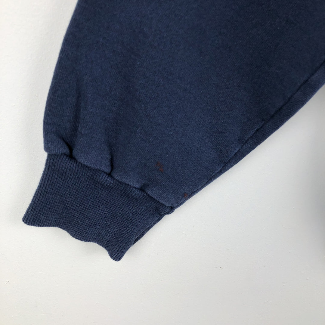 90'S Champion Authentic Athletic Apparel University of North Carolina College Sweatshirt, Men's Size Large cotton navy blue type Vintage Second Hand