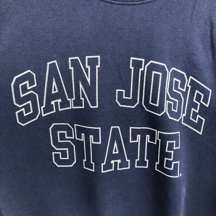 Vintage 90'S Champion Authentic Athletic Apparel college sweatshirt, size L, men's cotton navy blue type Vintage Second Hand