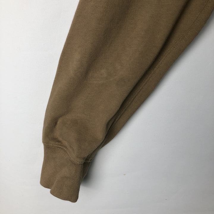 Vintage 90'S J.Crew Blackwatch Check Long Sleeve Rugby Shirt, Men's Size Medium cotton brown type Vintage Second Hand