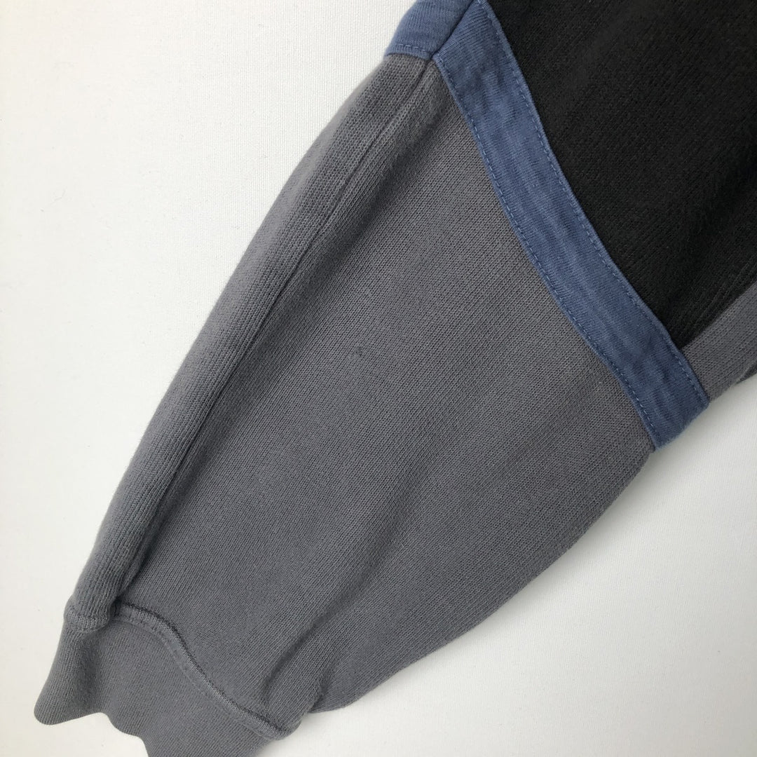 Harley-Davidson V-neck long T-shirt, men's size XL cotton black type Vintage Second Hand