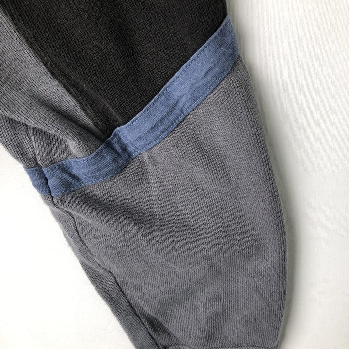Harley-Davidson V-neck long T-shirt, men's size XL cotton black type Vintage Second Hand
