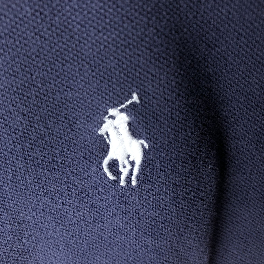 Ralph Lauren POLO GOLF Polo Golf short sleeve polo shirt for men size L cotton navy blue type Vintage Second Hand