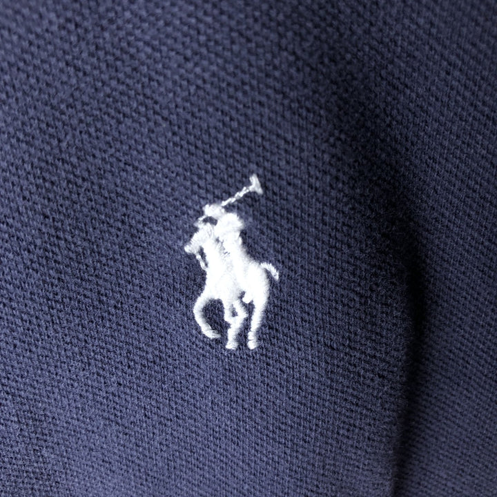 Ralph Lauren POLO GOLF Polo Golf short sleeve polo shirt for men size L cotton navy blue type Vintage Second Hand