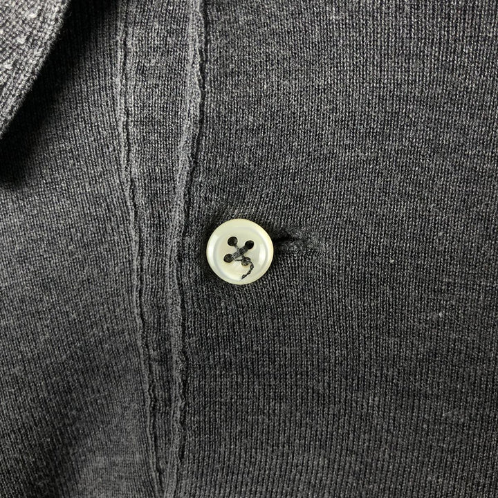 Ralph Lauren POLO by Ralph Lauren long sleeve polo shirt, men's size L cotton gray type Vintage Second Hand