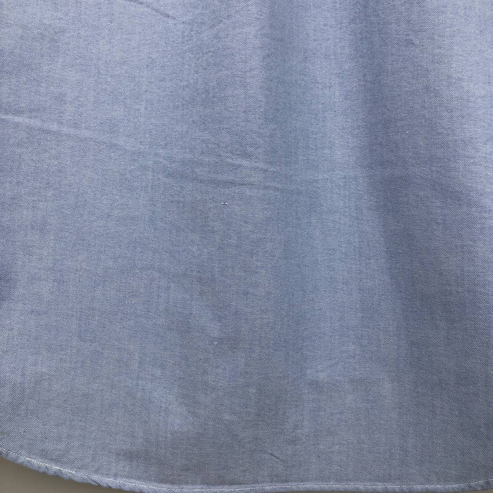 Ralph Lauren POLO by Ralph Lauren YARMOUTH long sleeve button down shirt, men's size L cotton Blue type light blue Vintage Second Hand