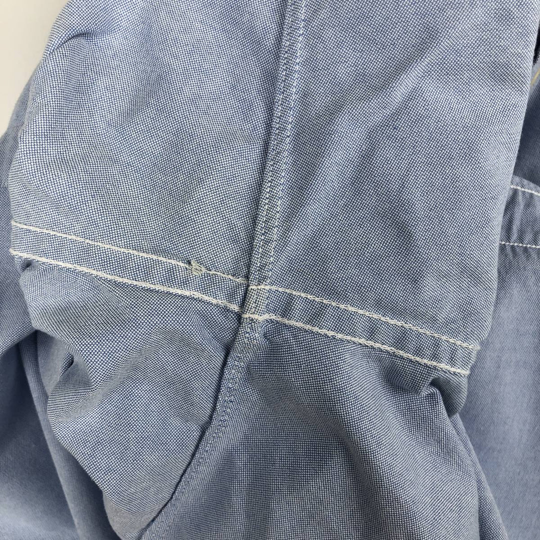 Ralph Lauren POLO by Ralph Lauren YARMOUTH long sleeve button down shirt, men's size L cotton Blue type light blue Vintage Second Hand