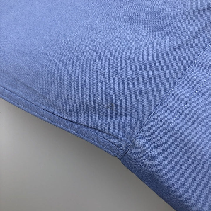 Ralph Lauren POLO by Ralph Lauren MARLOWE long-sleeved cotton shirt, men's size XL cotton blue type Vintage Second Hand
