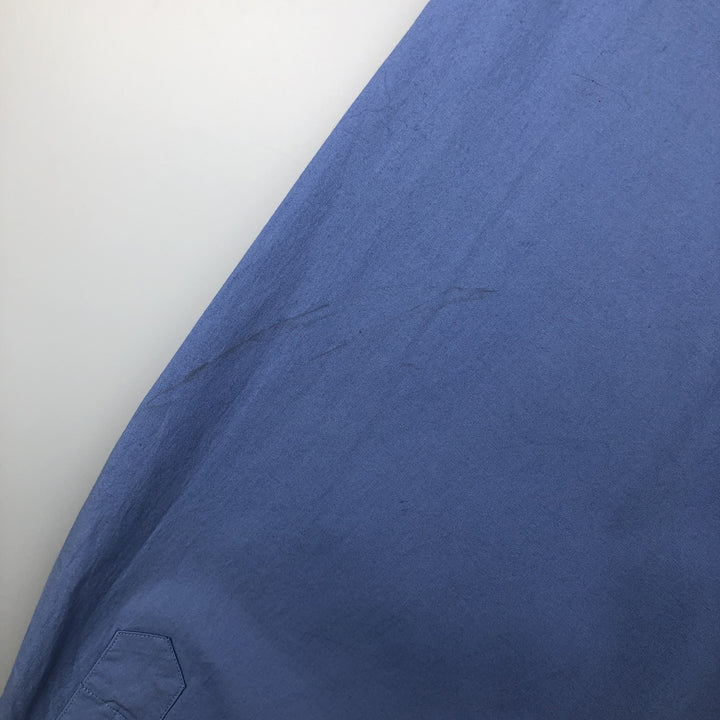 Ralph Lauren POLO by Ralph Lauren MARLOWE long-sleeved cotton shirt, men's size XL cotton blue type Vintage Second Hand