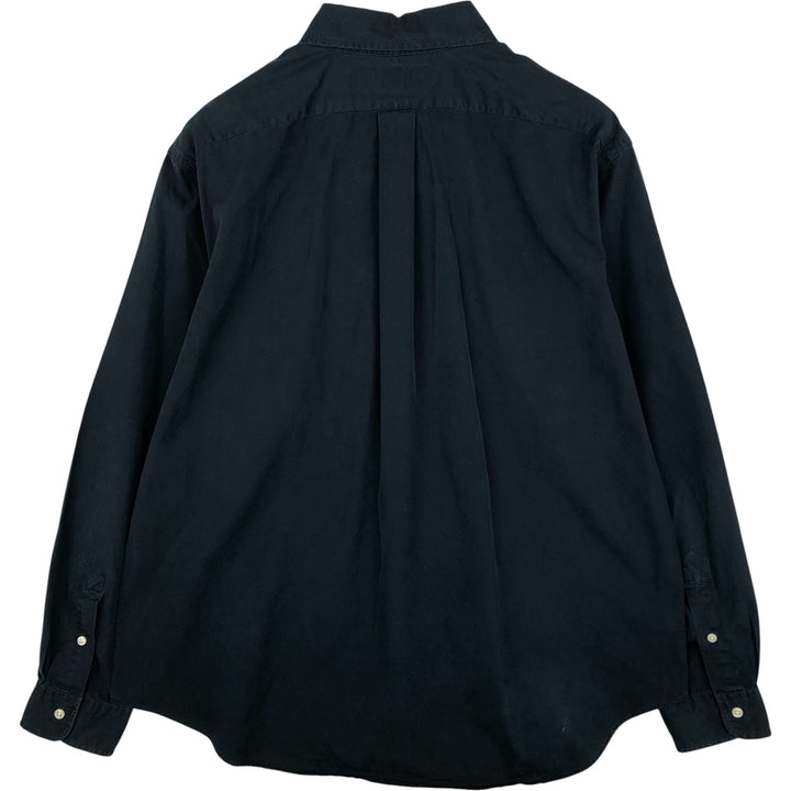 Ralph Lauren Classic Fit Long Sleeve Button Down Shirt Men's XL cotton black type Vintage Second Hand