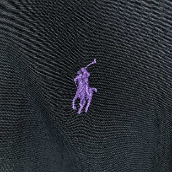 Ralph Lauren Classic Fit Long Sleeve Button Down Shirt Men's XL cotton black type Vintage Second Hand