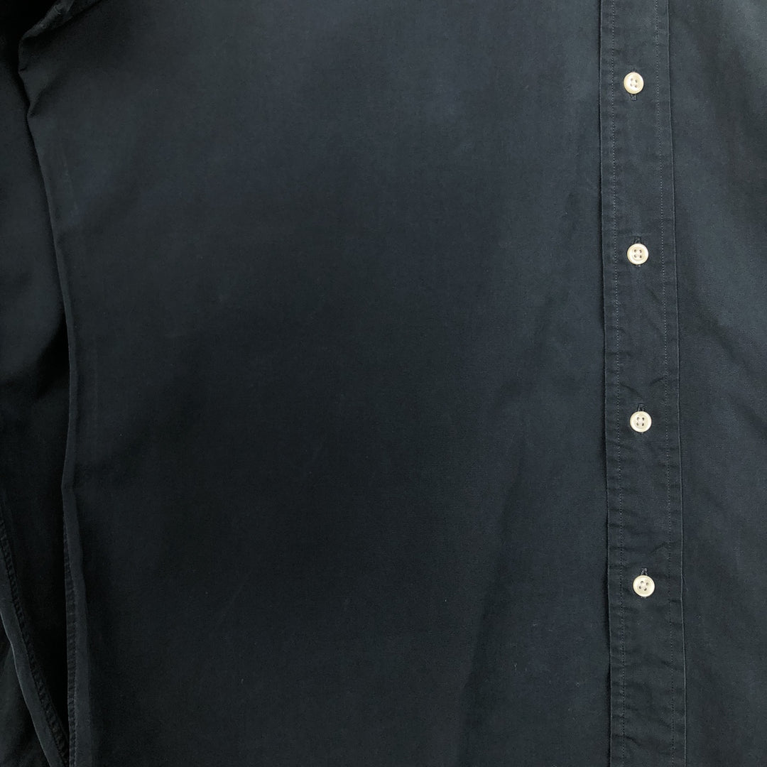 Ralph Lauren Classic Fit Long Sleeve Button Down Shirt Men's XL cotton black type Vintage Second Hand