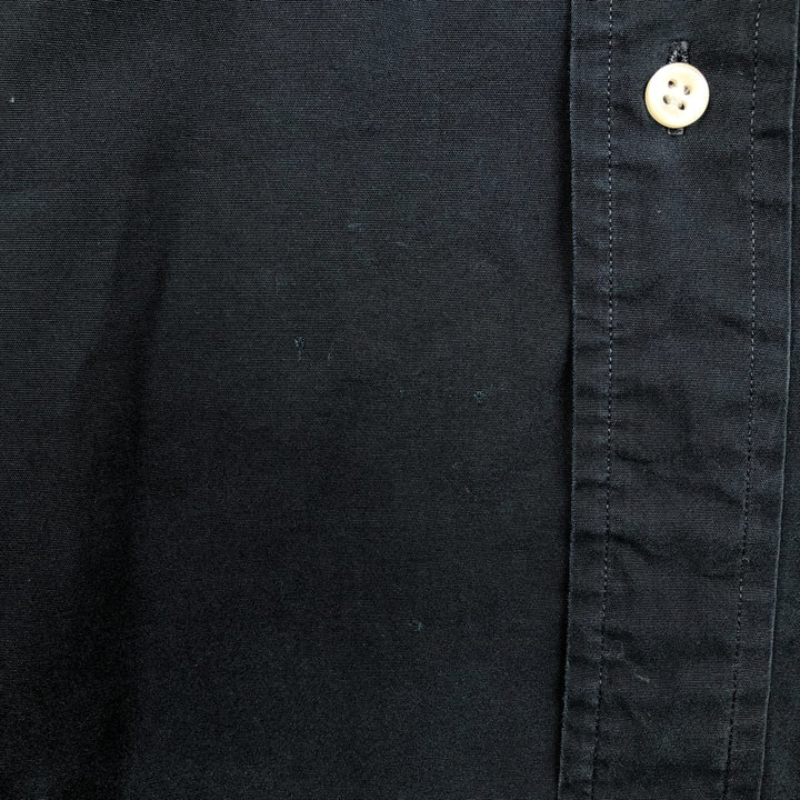 Ralph Lauren Classic Fit Long Sleeve Button Down Shirt Men's XL cotton black type Vintage Second Hand