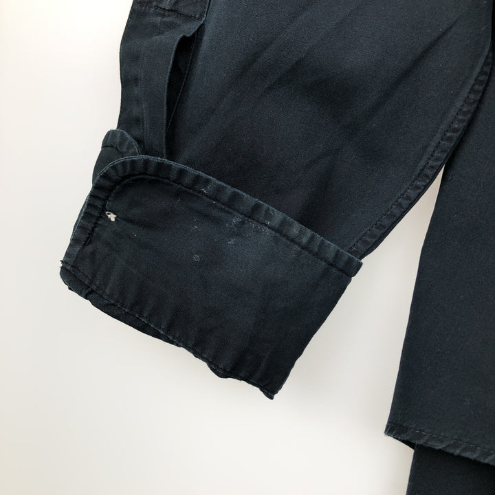 Ralph Lauren Classic Fit Long Sleeve Button Down Shirt Men's XL cotton black type Vintage Second Hand