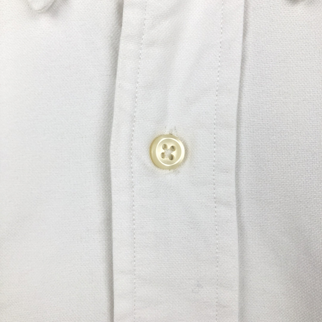 Ralph Lauren POLO by Ralph Lauren CUSTOM FIT long-sleeved button-down shirt, men's size L cotton pale white type Vintage Second Hand