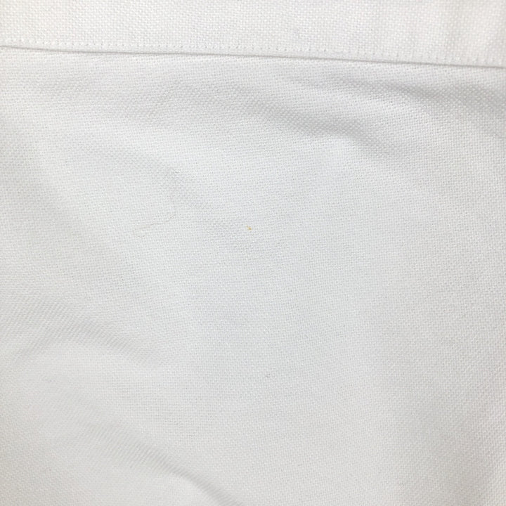 Ralph Lauren POLO by Ralph Lauren CUSTOM FIT long-sleeved button-down shirt, men's size L cotton pale white type Vintage Second Hand